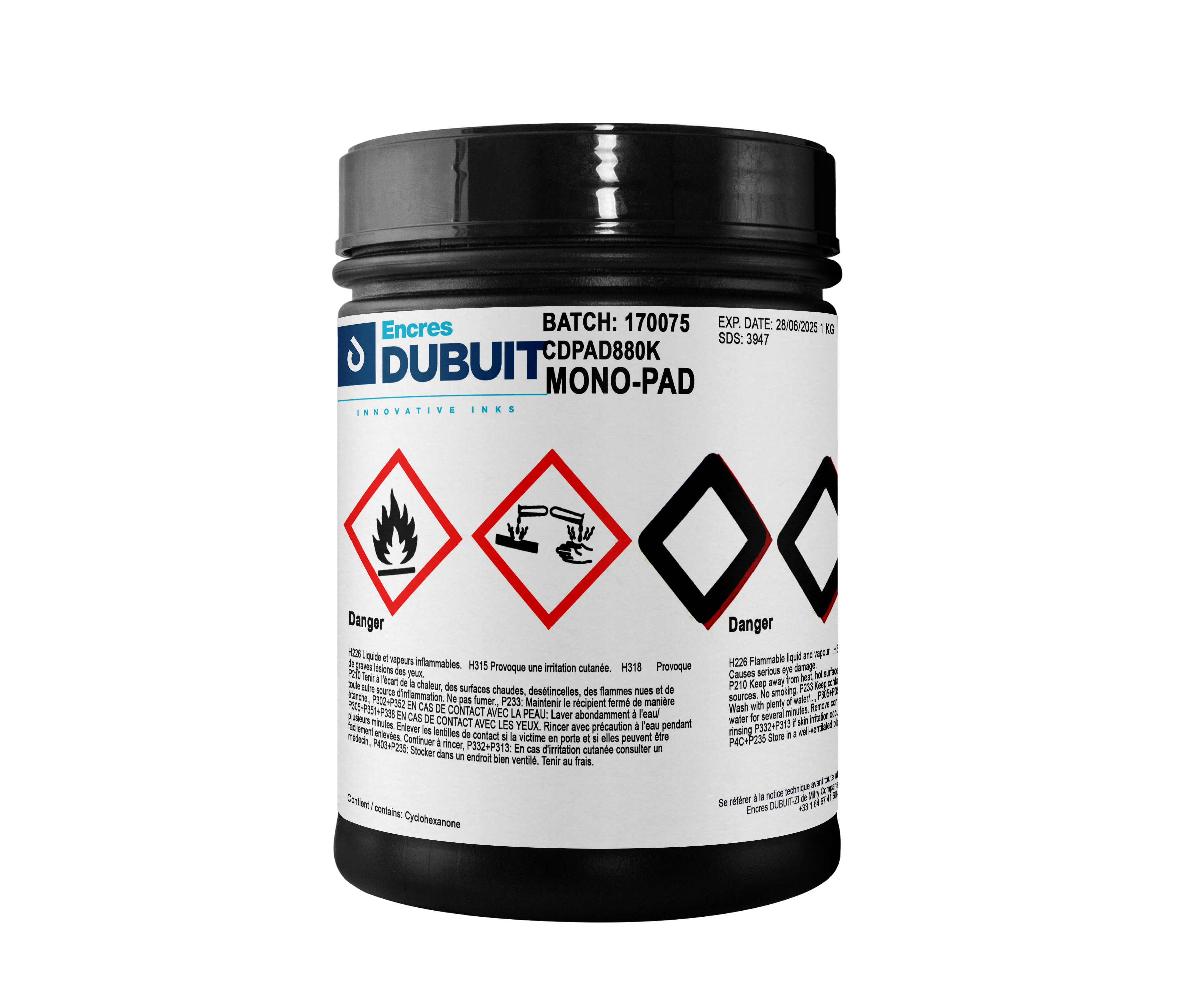 Encreas Dubuit Inks India, European Inks, Mono-Pad series