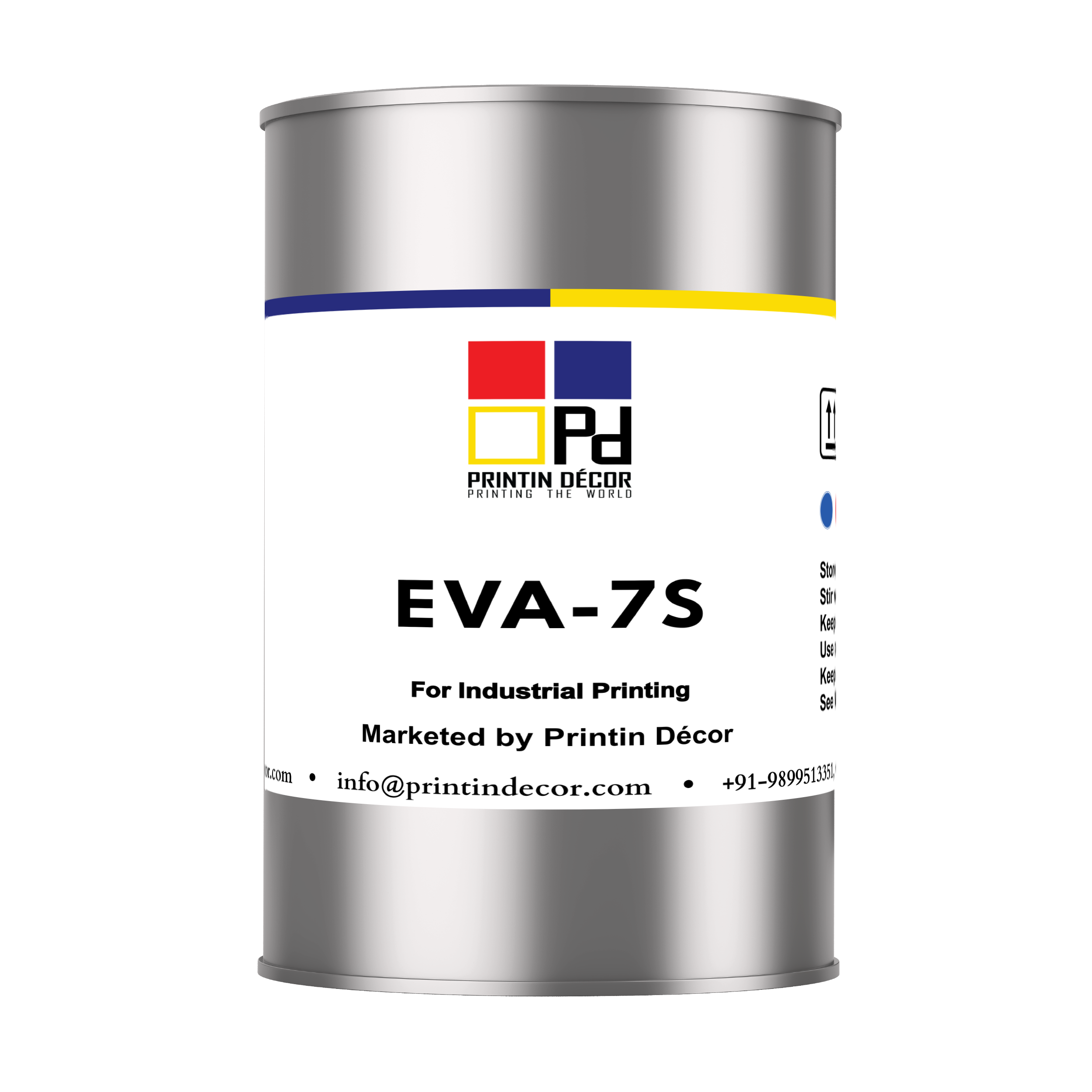 EVA-7S Series, Printin Decor Inks, Best Quality Pad Printing Inks, Best Quality Screen Printing Inks,
