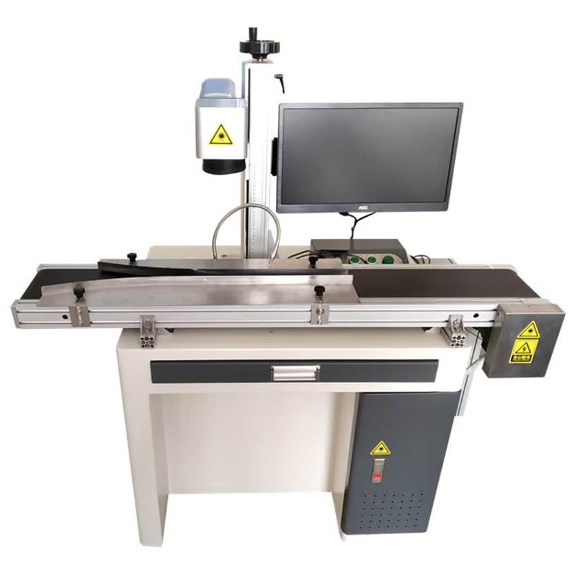 Fiber Laser Marking Machine w/ Convyer (FLC Series)