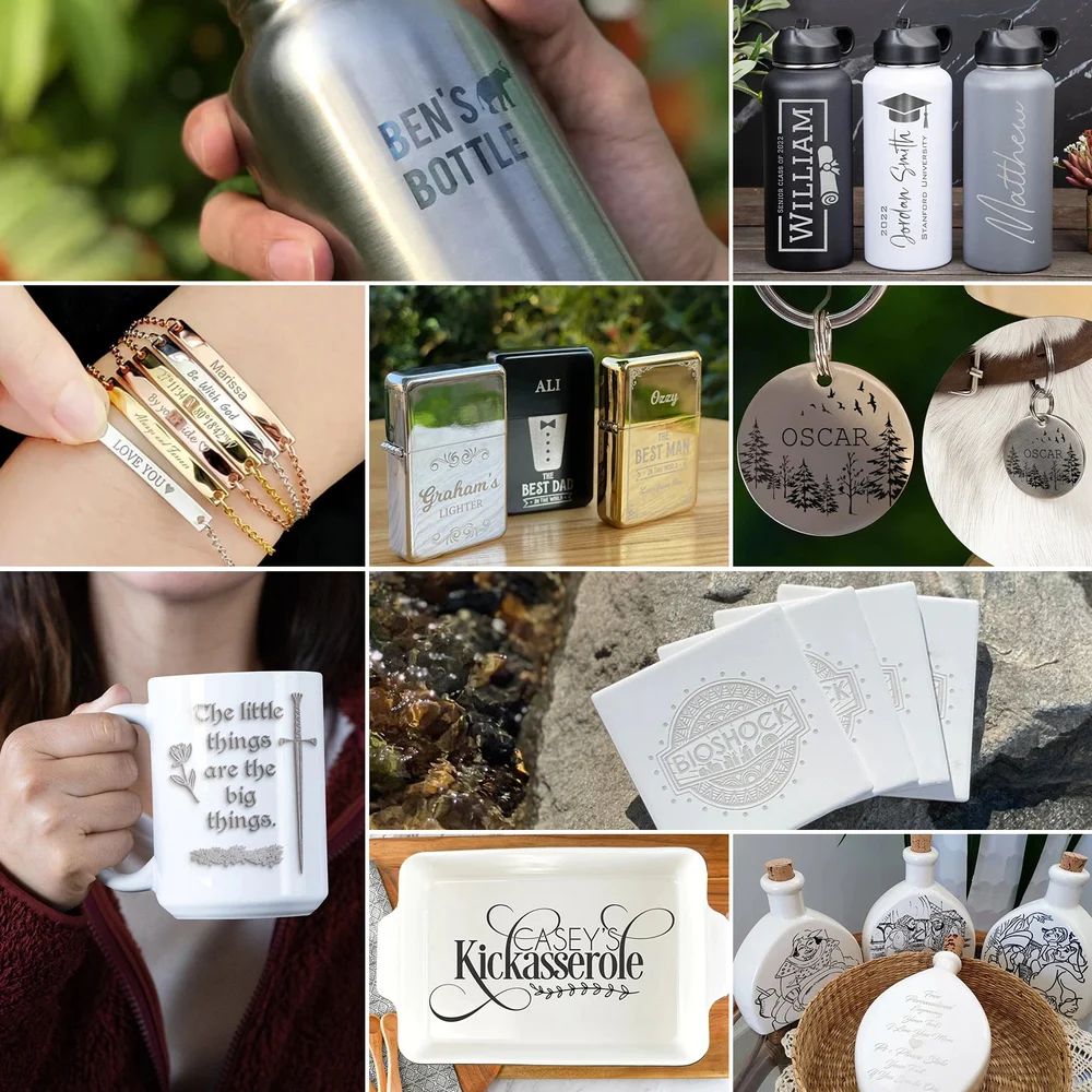 Laser engraving on corporate gifts